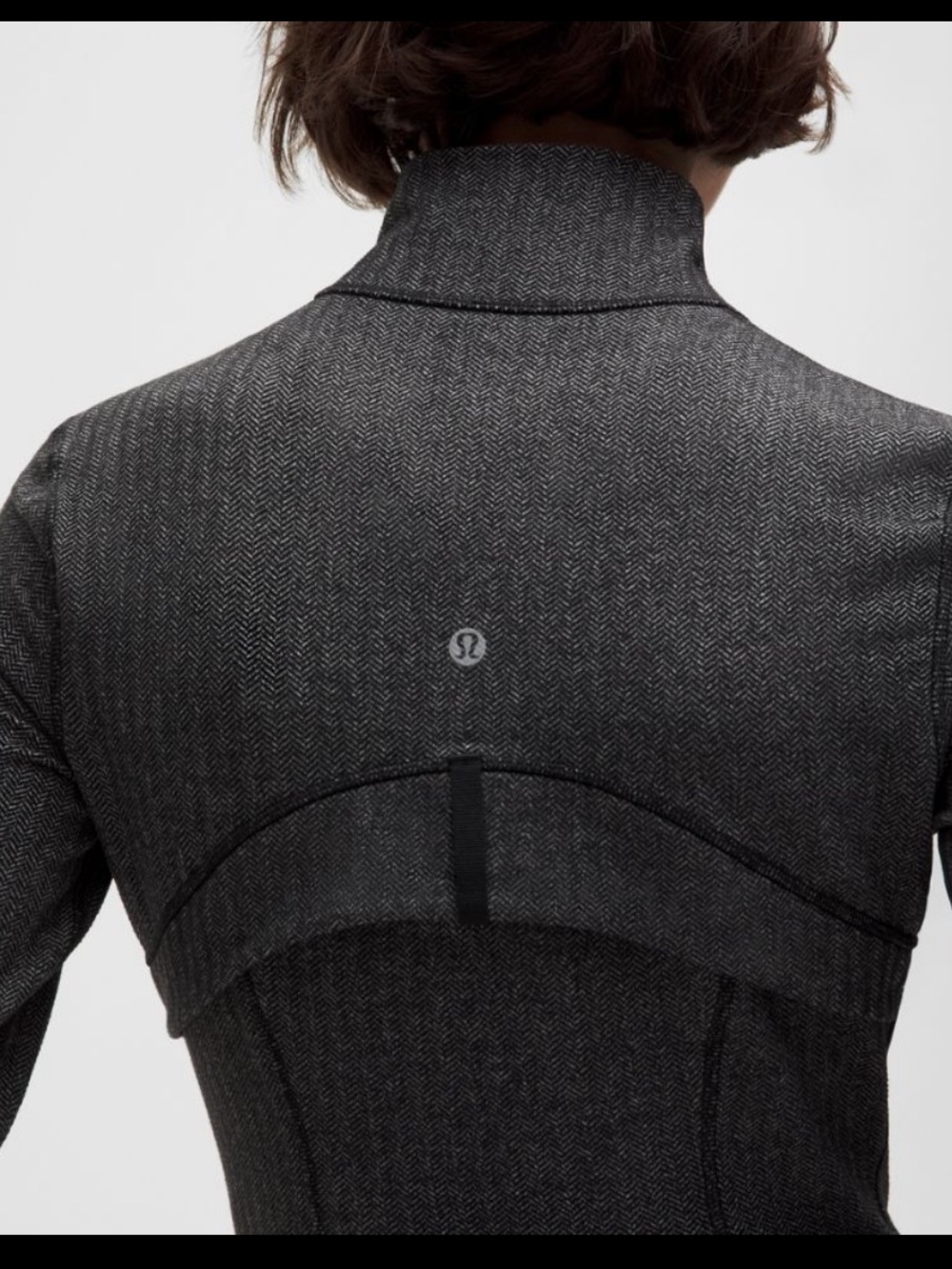 NWT LULULEMON DEFINE CROPPED JACKET IN HERRINGBONE - Picture 7 of 9